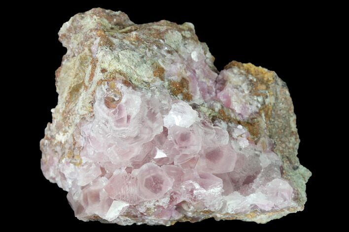 Cobaltoan Calcite Crystal Cluster - Bou Azzer, Morocco #141528